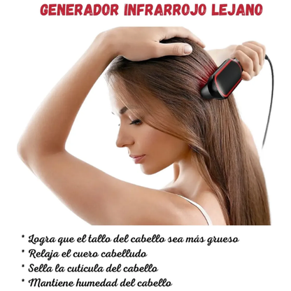  Cepillo Alisador de Cabello Profesional 